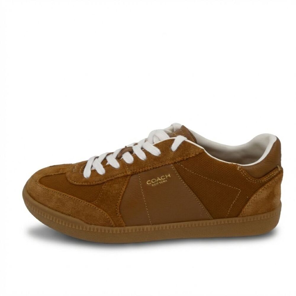 Coach Women's US 9 B Ellis Sneaker Shoes CBX21 Shadow Brown NWOB